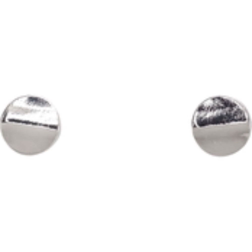 Carol Dauplaise Top Disc Button Post Earrings